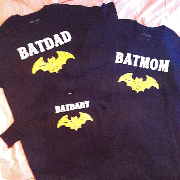 Bat Family Custom T shirts SEE DESCRIPTION - Picture 1 of 4
